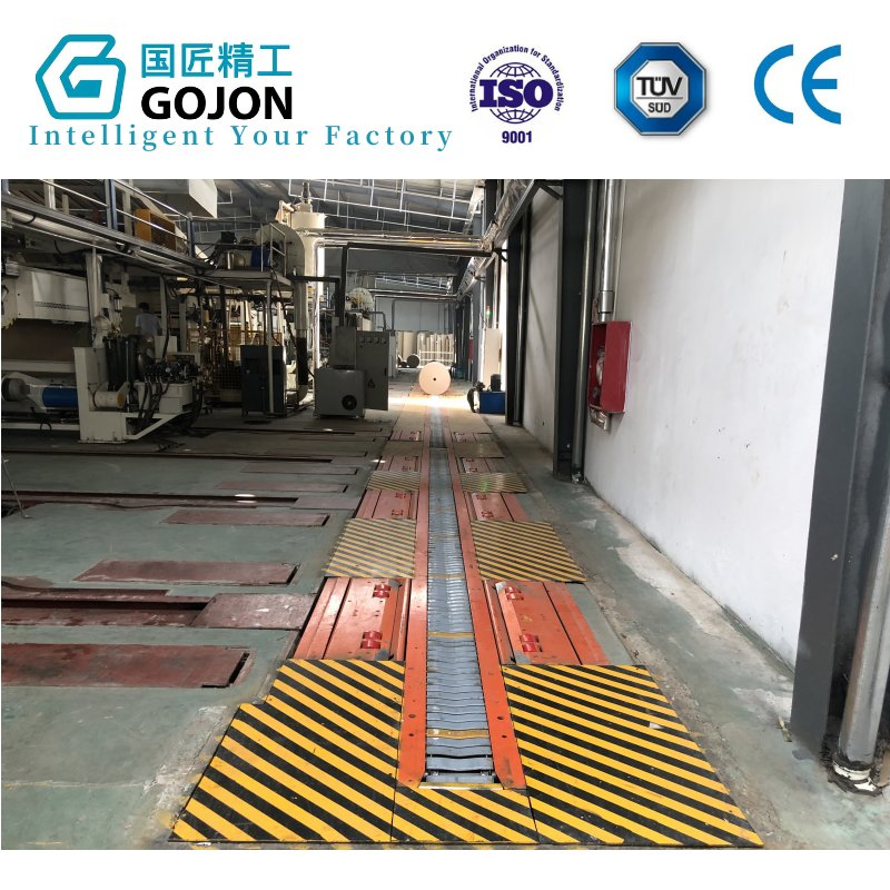 Automatic Paper Roll Transport System with Conveyor Belt for Printing &amp; Packaging Industry