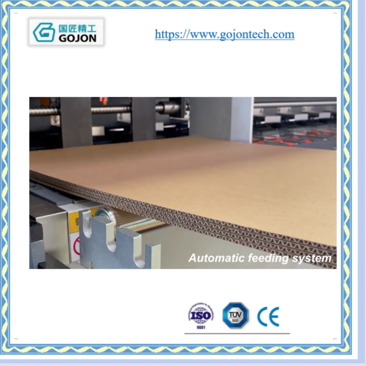 UV Flatbed High Performance Corrugated Cardboard Inkjet Press Ounuo Packing Digital Printing Machine Digital Printing Equipment