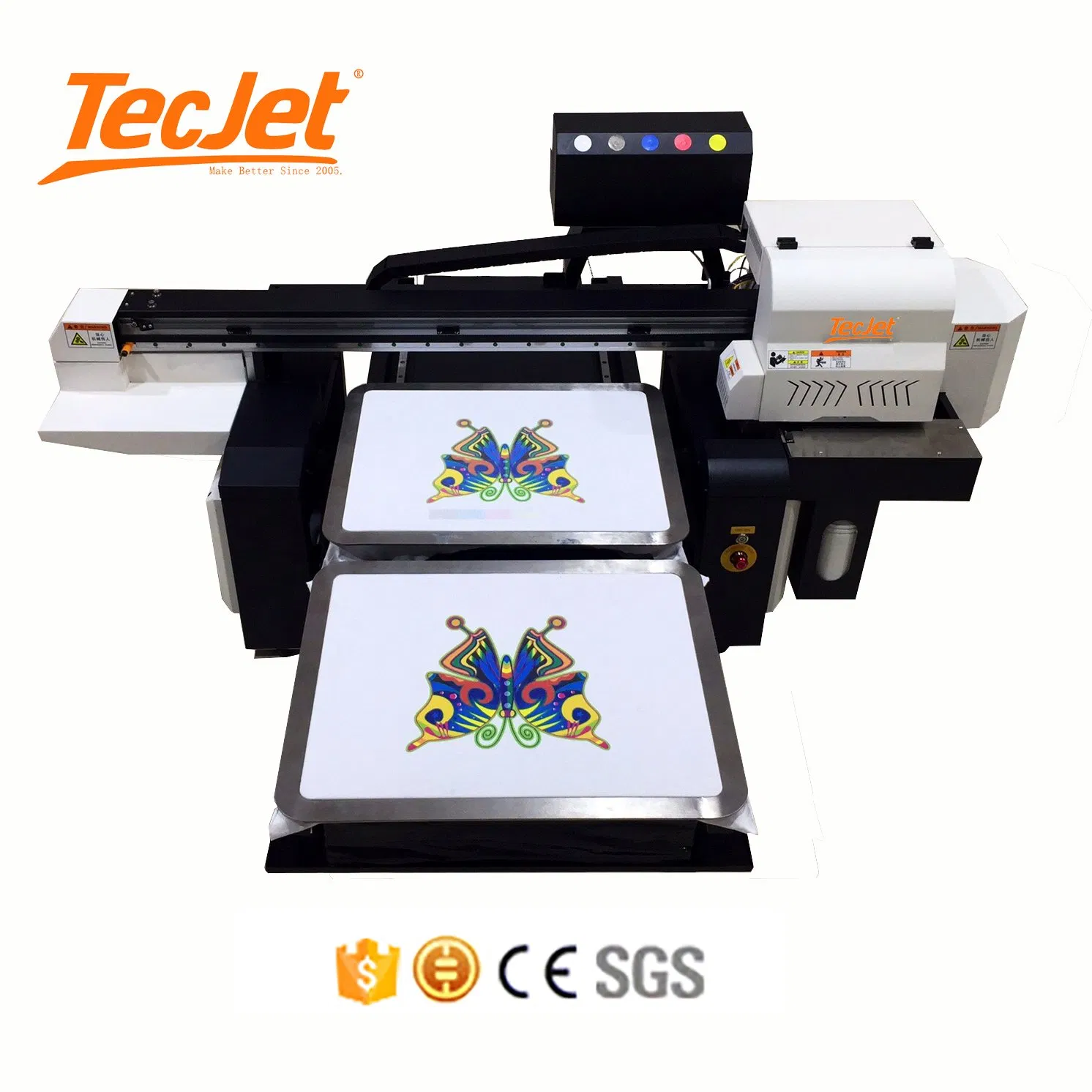 Tecjet Industrial Digital Textile Printer 6090 DTG Printing Machine
