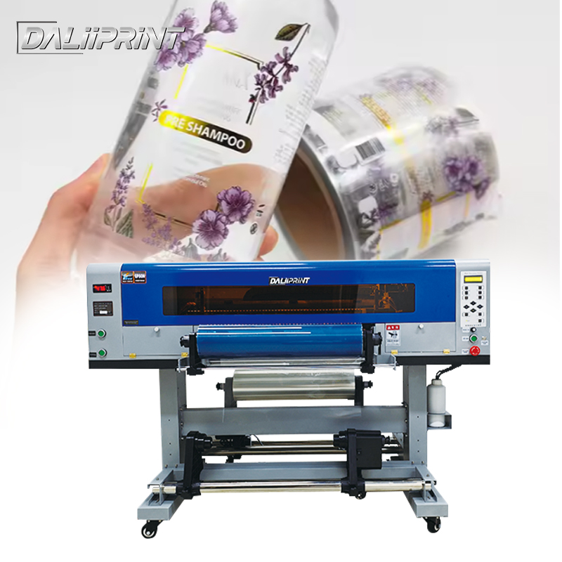 UV Dtf Printer A3 for Stickers Ab Film Digital 30cm XP600 Hybrid UV Dtf Printer I3200 for Glass Business