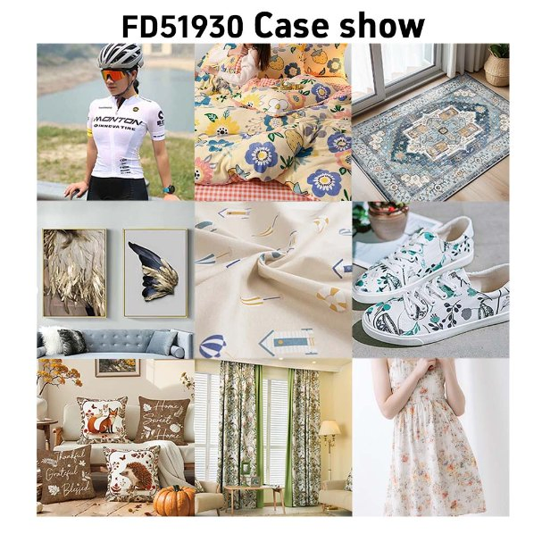 Licai Digital Industrial Inkjet Dye Sublimation Fabric Printing Textile Garment Roll to Roll Printer Machine