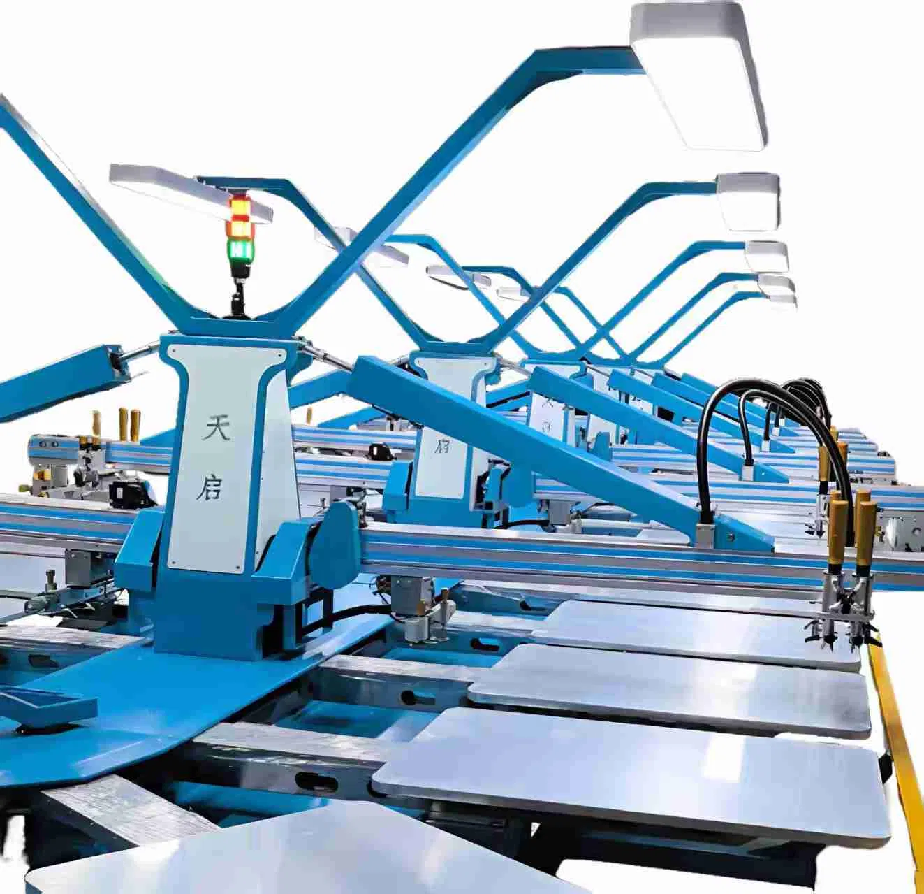 Q Series 49-Color Automatic Printing Equipment for Custom-Made Shoe Materials