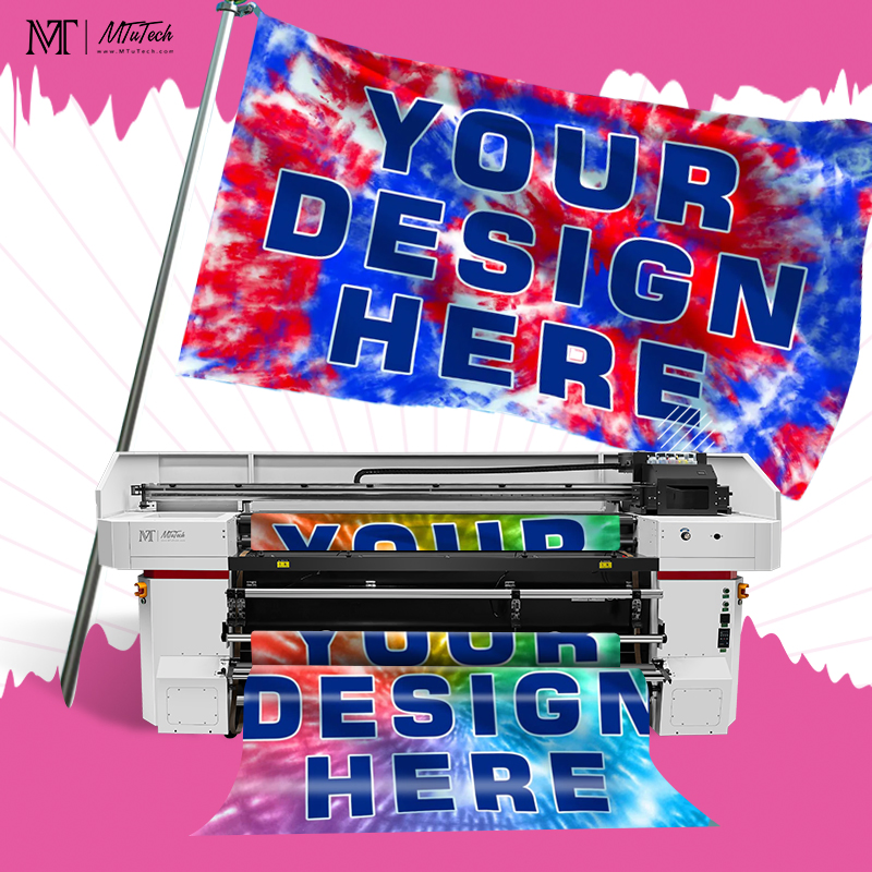 Mt Mtutech Industrial High Resolution Digital Fabric/Cotton/Silk Sublimation Textile Printing Machine