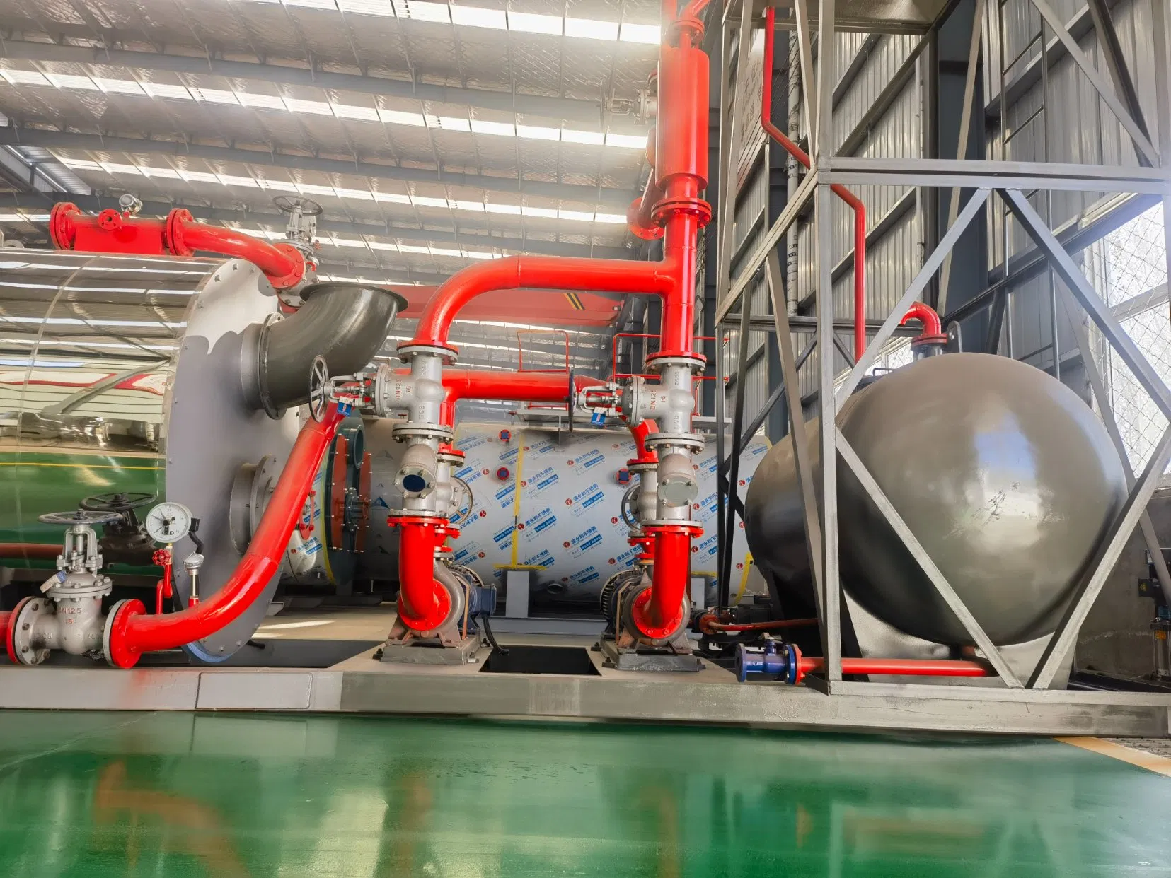 10t/H Advanced Fuel Heat Transfer Oil Heating System