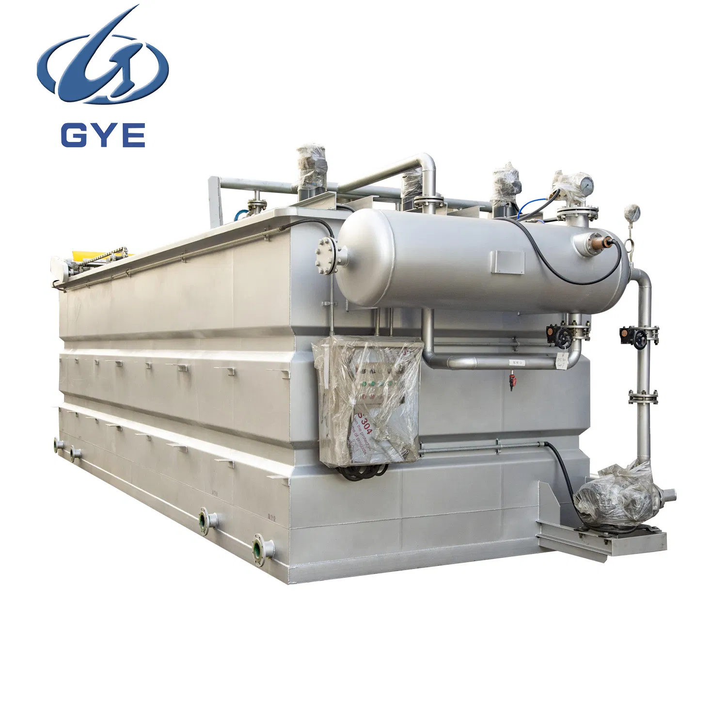 Factory Direct Horizontal Daf Oil and Water Separation Dissolved Air Flotation System