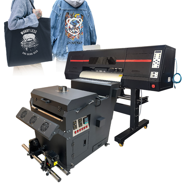 120cm 70cm Direct to Film T Shirt Textile Printing Machine Dtf Printer with Two I3200 Heads