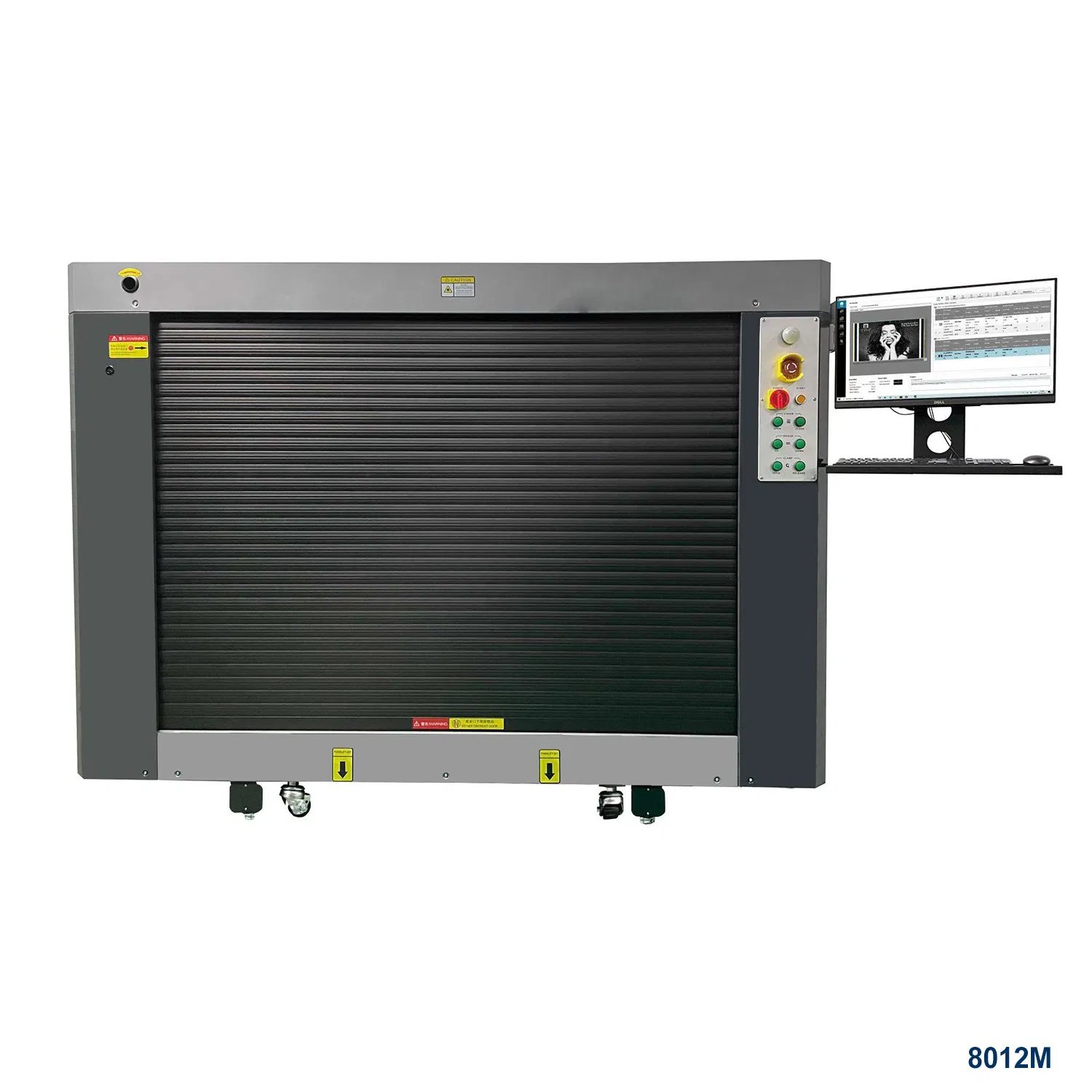 Textile Screen Printing Thick Emulsions Exposure Film Free Vertical Laser Direct Imaging Exposure Unit