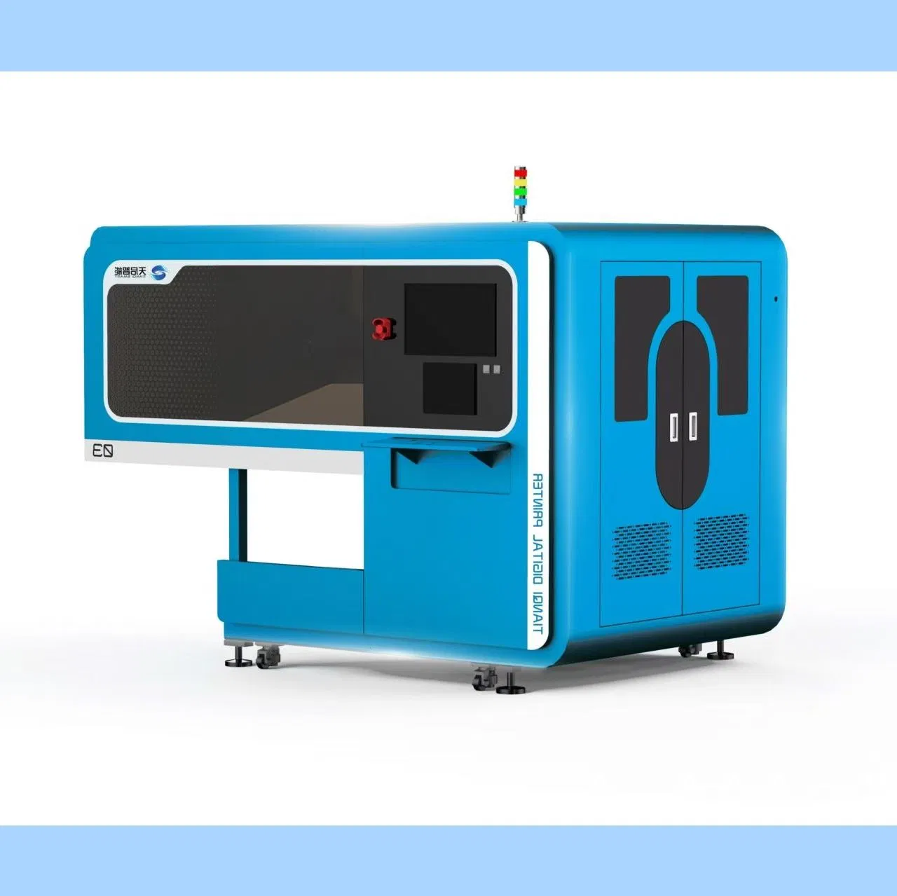 8 Kyocera Printheads-Equipped Elliptical Digital Textile Printing Equipment for Garment Printing