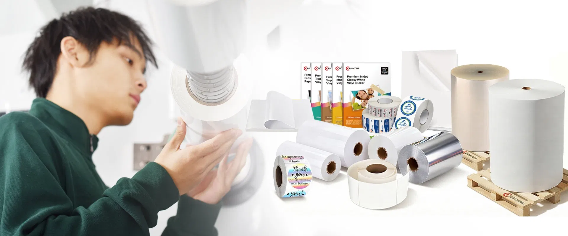 Thermal Label Paper Rolls