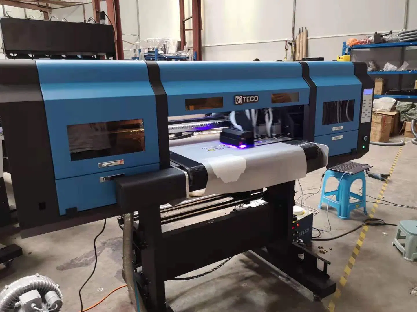 Hybrid Printing UV Dtf Transfer Film Printer for Crystal Label