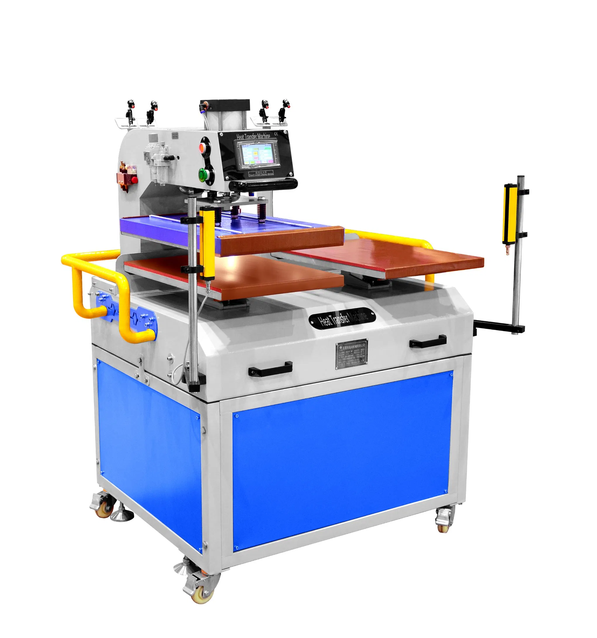 Intelligent Control Automatic up-Slide Double Station Desktop Heat Transfer Press Machines