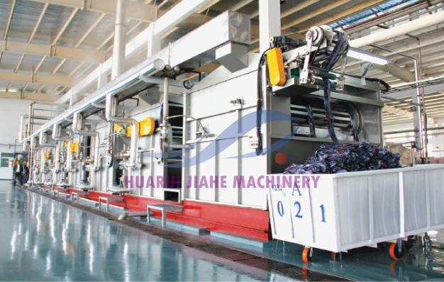 Knitted Fabric Loose Rope Type Washing Machine, Textile After-Printing Scouring Machine for Four-Way Stretch, Rayon Textile Fabric Industrial Batch Washing