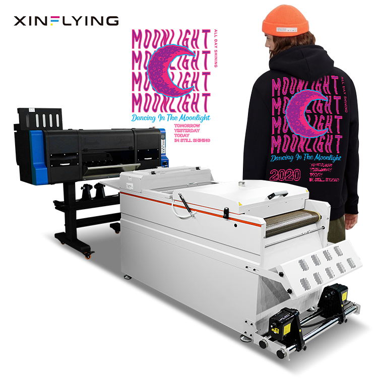 Roll to Roll Dtf T-Shirt Printing Machine with Four 4720 Epson Heads