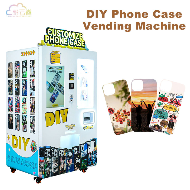 on-Demand Printing Phone Case Vending Machine for Custom Designs
