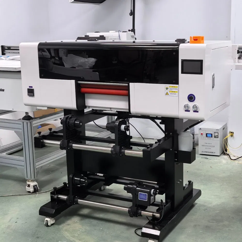 UV Dtf Crystal Label Logo Printing Dtf UV Print Film 30cm Roll to Roll Printing Machine