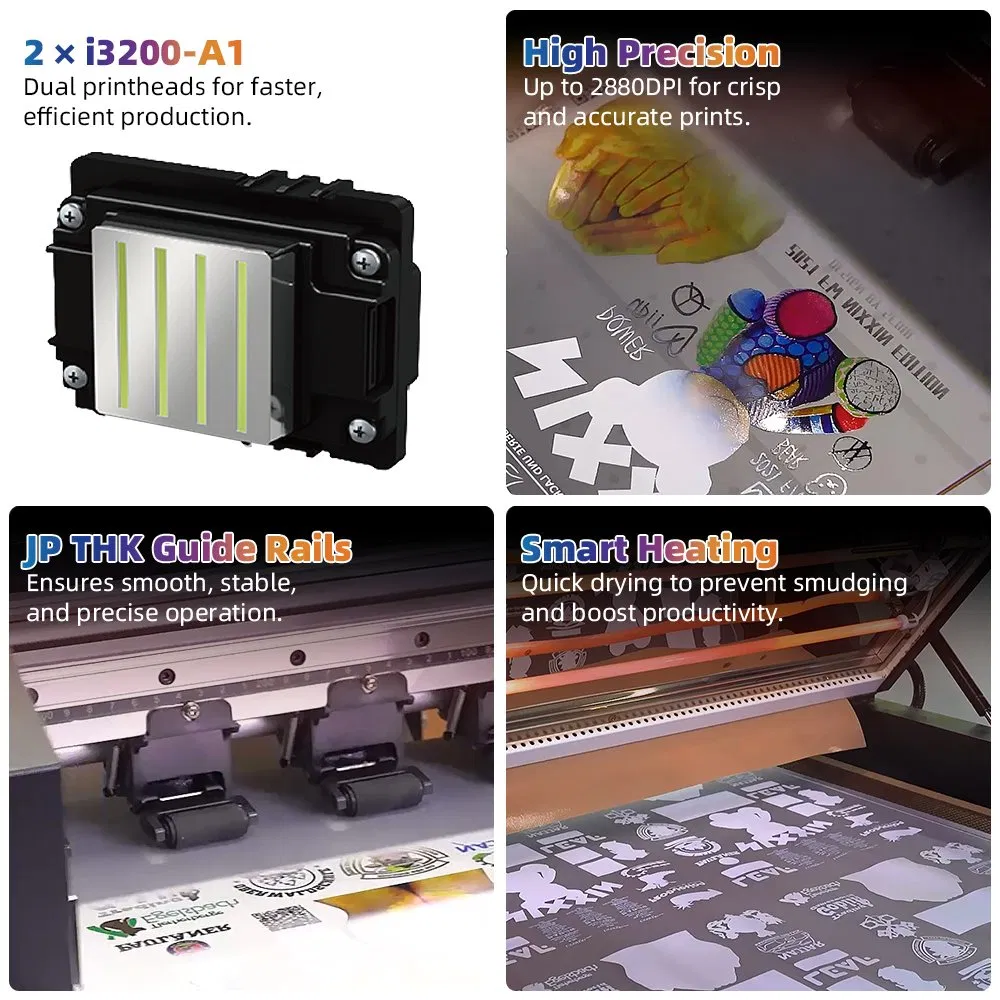 LEAF Factory Digital DTF Printer T-shirt Printing Machine for Custom Apparel Printing, Print on Shirts and Any Fabric