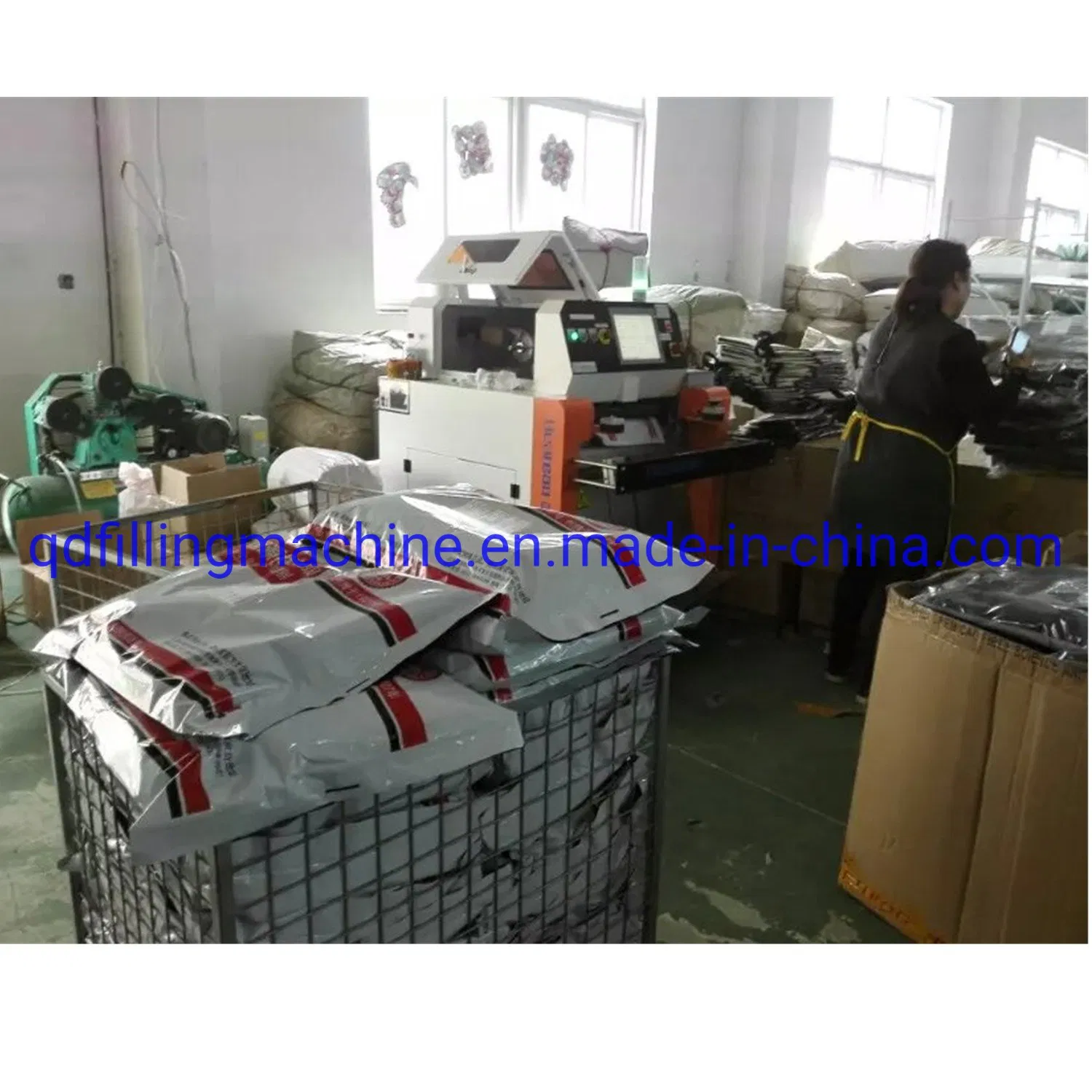 Automatic E-Shop Easy Garment Textile Printing and Packing Machine