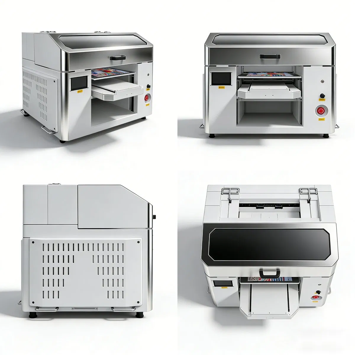 6090 UV Dtf Flatbed Printer XP600 I3200 Printhead Hybrid UV Printer Machine for Phone Case Glass Metal