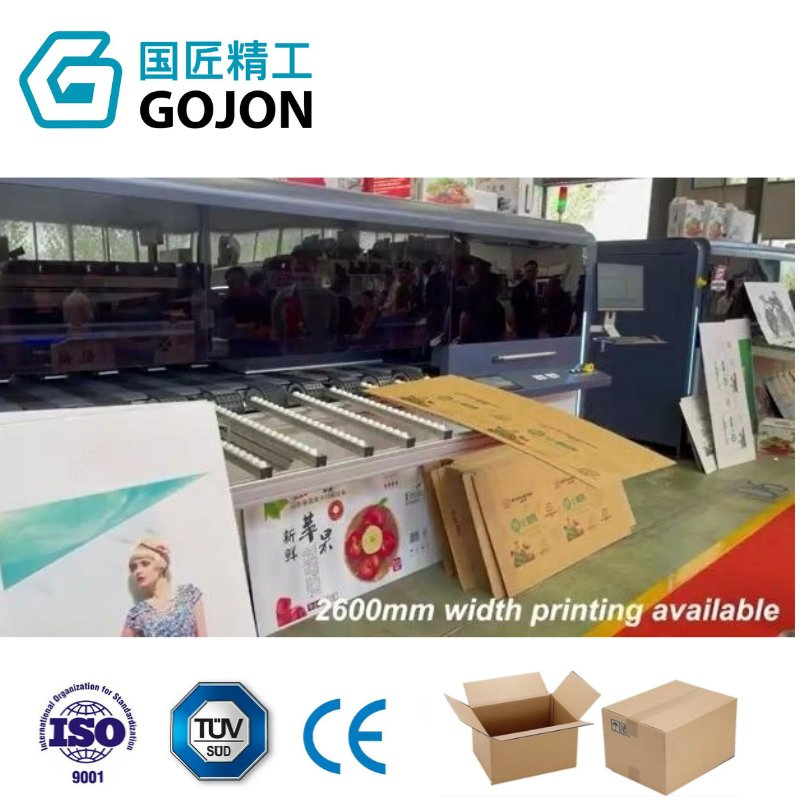UV Inkjet High Performance Corrugated Cardboard Inkjet Press Ounuo Packing Digital Printing Machine Digital Printing Equipment