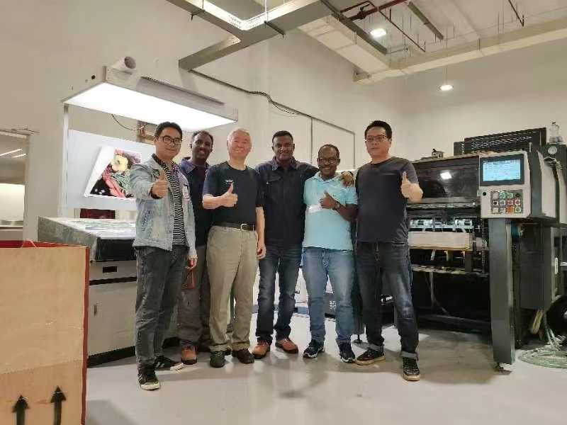 A2 Size Print on Demand Multicolor Offset Lithographic Printing Machine for Books