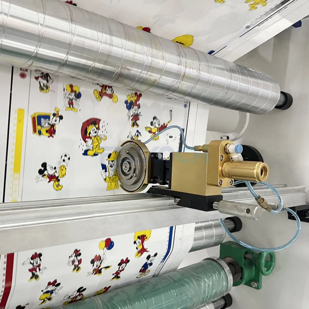 Automatic 6 Color Flexographic Printing Equipment for Copy Paper Tissue Paper Roll