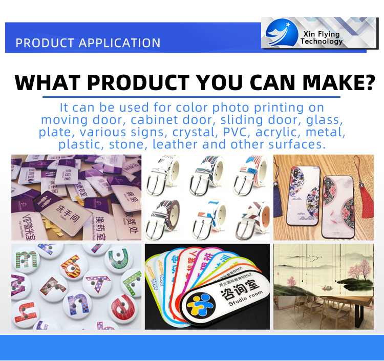 3PCS Dx11 UV 6090 Flatbed Printer Printing Machine