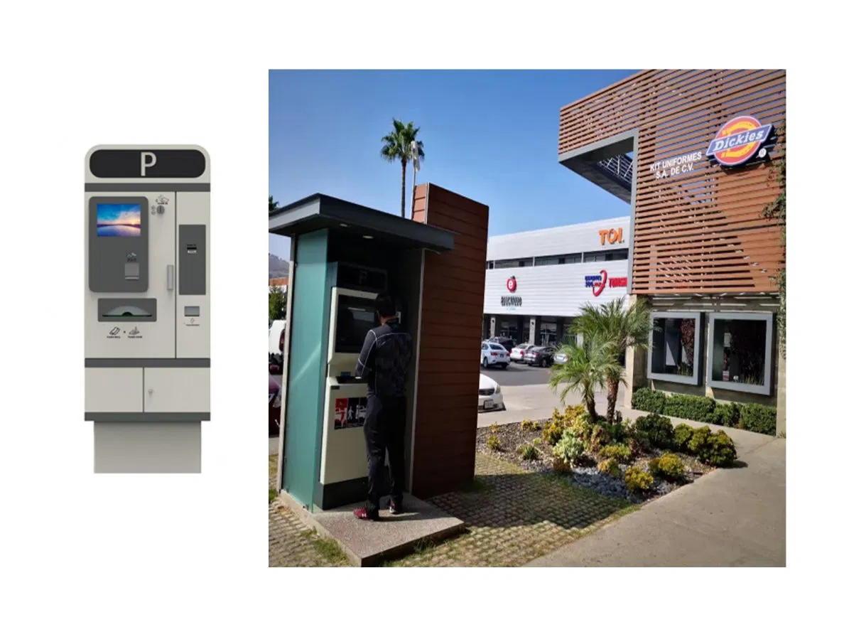 Multi-Payment Parking Terminal of Pay-on-Foot Parking Systems