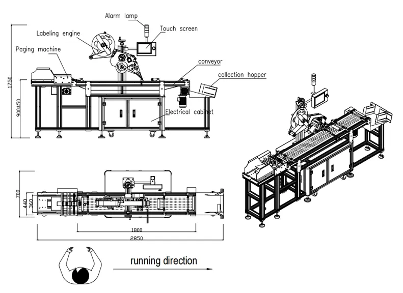 Machine Dimensions CAD
