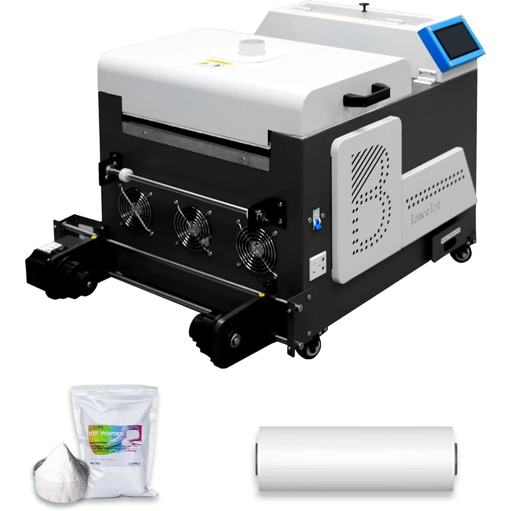 Lancelot 13 Inch Powder Shaker and Dryer Machine for Dtf Prining Automatic Dtf Transfer Film Roll Printing Oven Small Business