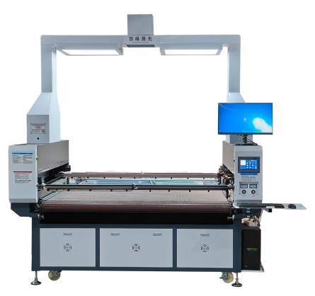 Digital Printing Intelligent Cloth Garment Textile High Precision CCD Laser Cutting Machine