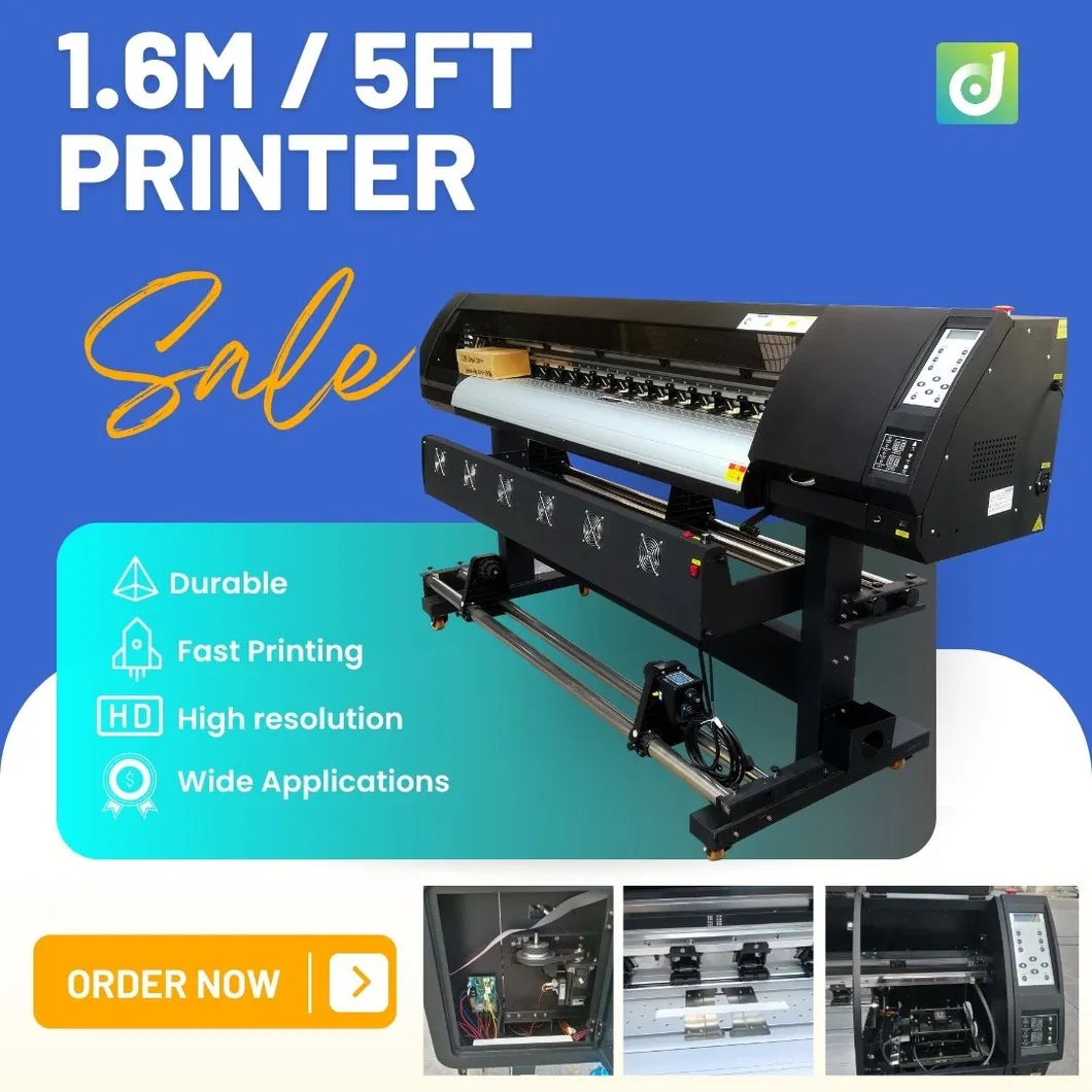 1.6m Eco Solvent Canvas Printing Machine