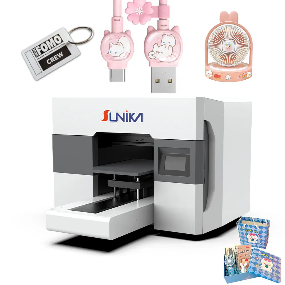 A3 UV Flatbed Printer Roll to Roll Printer Cup Printing Equipment