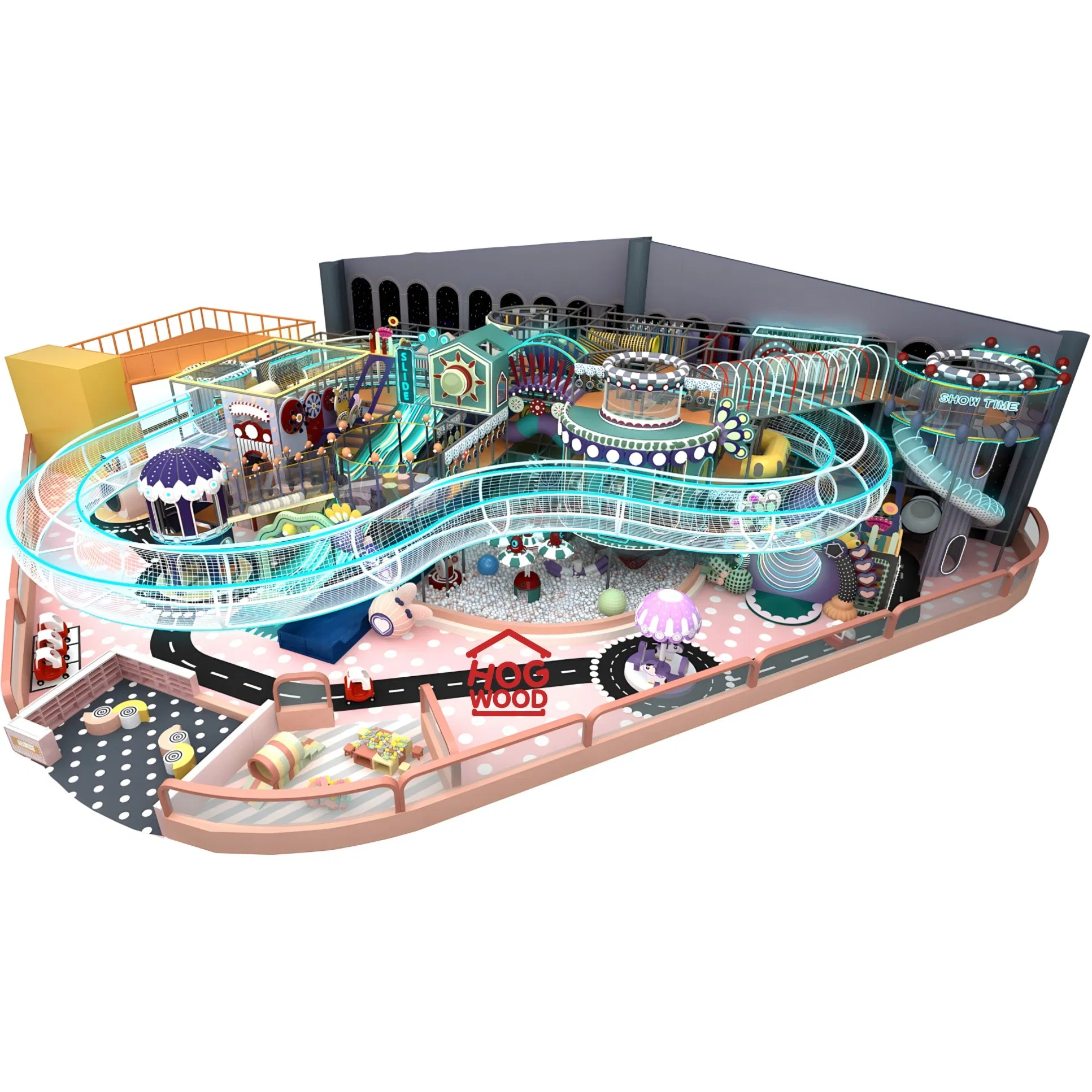 High - Performance Custom Indoor Soft Play Equipment, Meeting Your High - End Demands