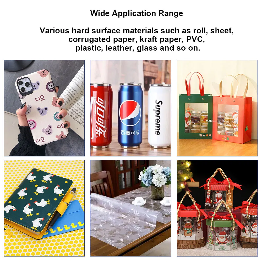 Sunika A3 Size 6 Color LED UV Flatbed Inkjet Printer Mobile Phone Case Phone Cover Printing Machine Sale for Home Use Retail