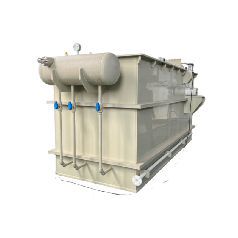 High Speed Dissolved Air Flotation System with Air Saturation Tank for High Ss Removal