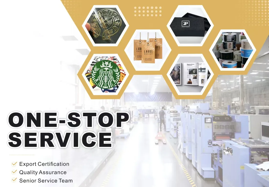 Bottle Packaging Label Stickers