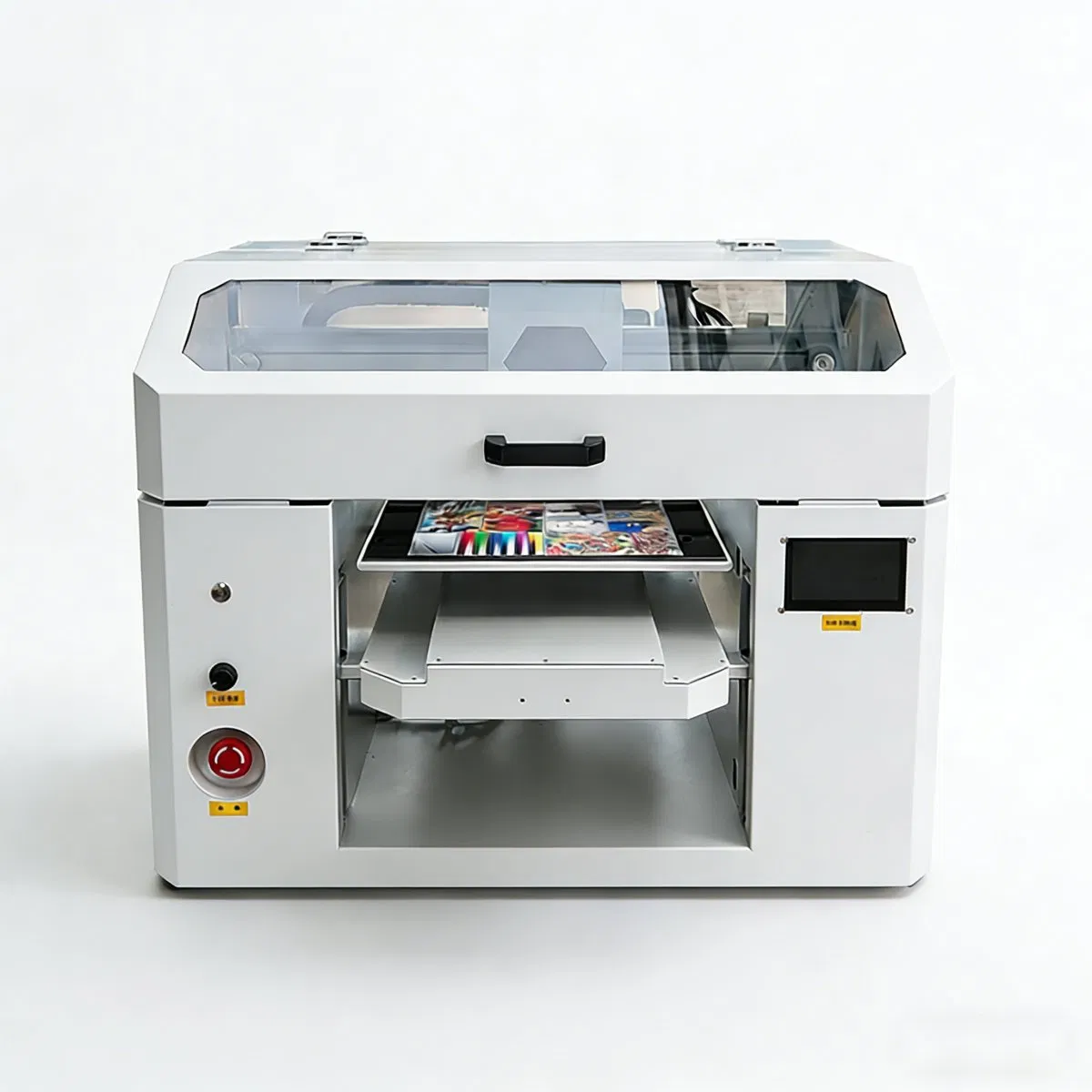 Jeke 2026 New 6090 4-Head High-Speed UV Dtf Hybrid Flatbed Cylinder Roll-to-Roll Printer for Acrylic/Wood/Metal 1.5-Year