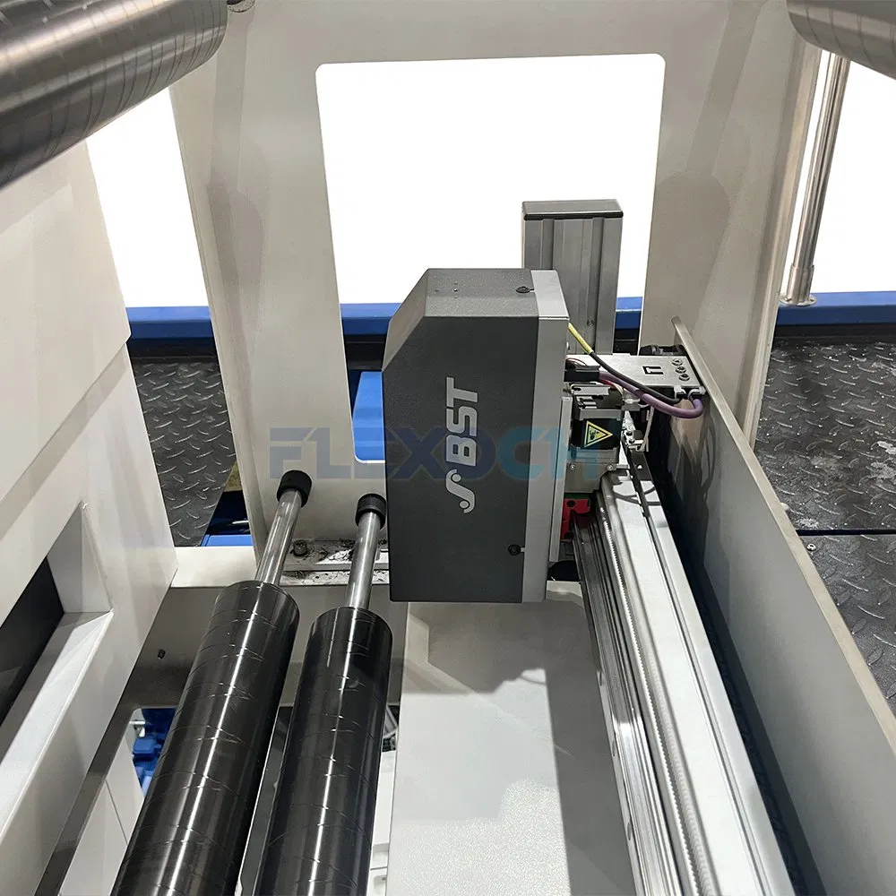 Central Drum Sleeve Flexographic Printing Equipment for Plastic Bag Roll Packaging