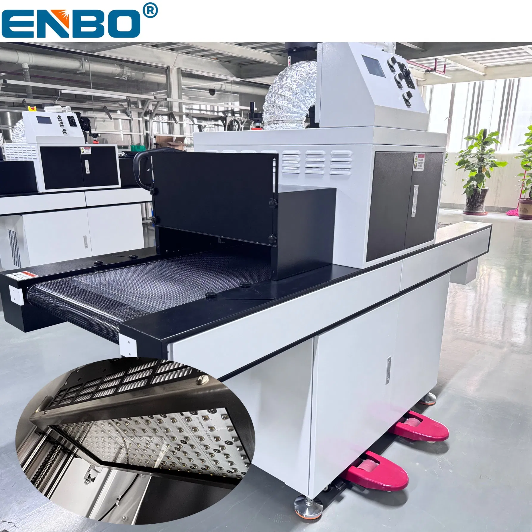 LED UV Curing Conveyor System for Adhesive/Varnish Curing in Printing