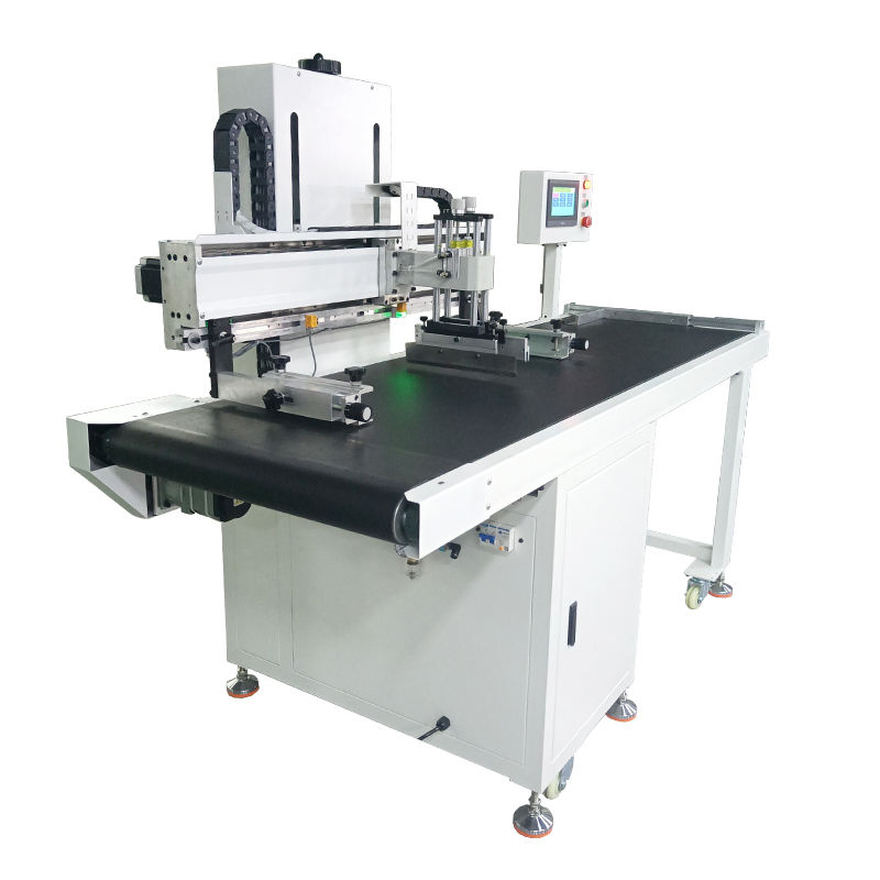 Plastic Bag Screen Printer with Conveyor Belt for Custom T-Shirt and Apparel Printing Single Color Printing Machine