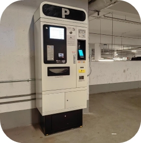 Multi-Payment Parking Terminal of Pay-on-Foot Parking Systems