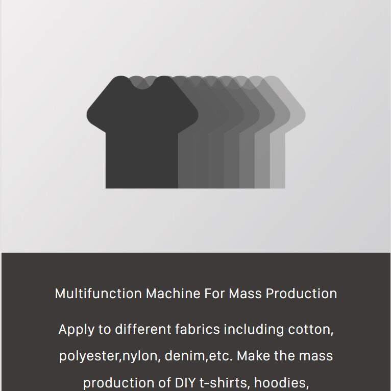 Best Multi-Functional 40cm 60cm 80cm 1/2/4 I1600 I3200 Heads Fluorescent Color Dtf DTG Printer T Shirt Printing Machine with Integrated Powder Shaker