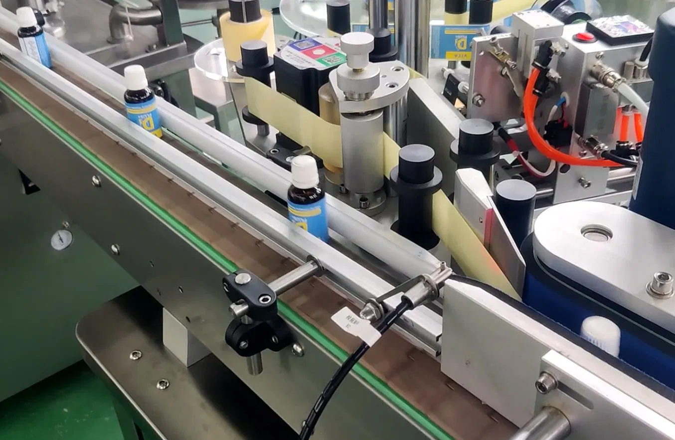 Space Saving Small Business Syrup Essential Oil Filling Capping Unit Label Application Ink Jet Printing Machine