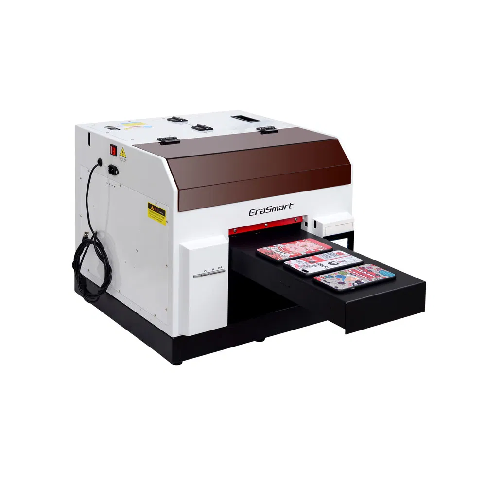 A4 L800 Flatbed Printing UV Digital Inkjet Printer Machine for Mobile Phone Case