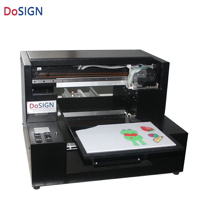 A2 A3 Size Small Format Desktop UV Flatbed Printing Machine
