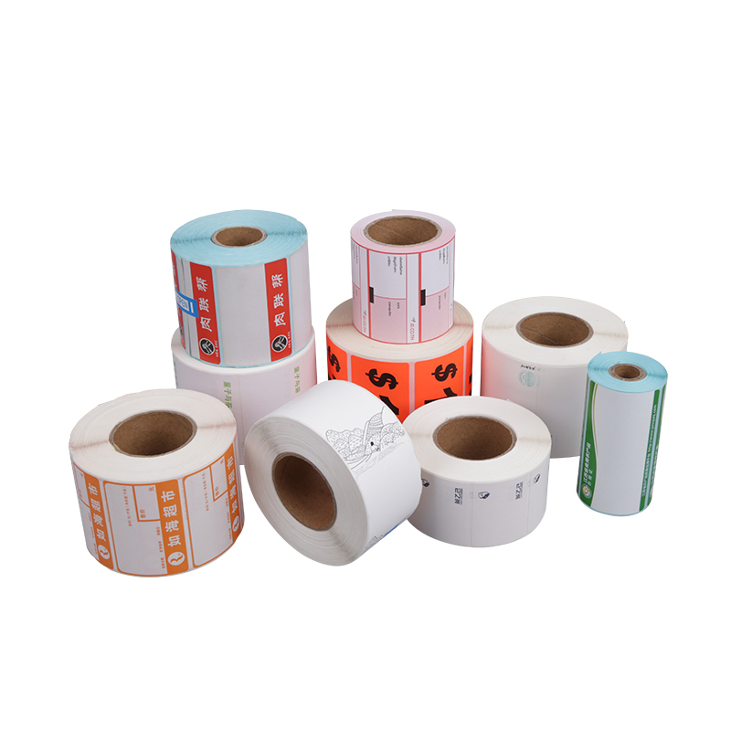 Custom Thermal Adhesive Shipping Labels 2''*1'' Thermal Mailing Address Paper Direct Thermal Barcode Sticker Label Rolls