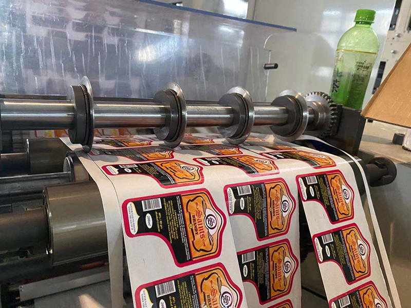 Most Popular Used High Speed 100m/Min Flexo Label Roll to Roll UV Printing Machine with Die Cutting Slitting Lamination