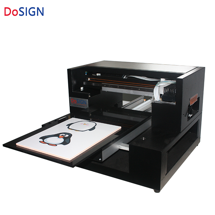 A2 A3 Size Small Format Desktop UV Flatbed Printing Machine