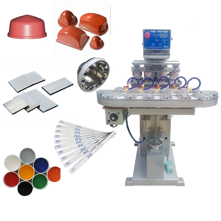 4-Color Semi-Automatic Pad Printing Machine, Diversified Printing Demands