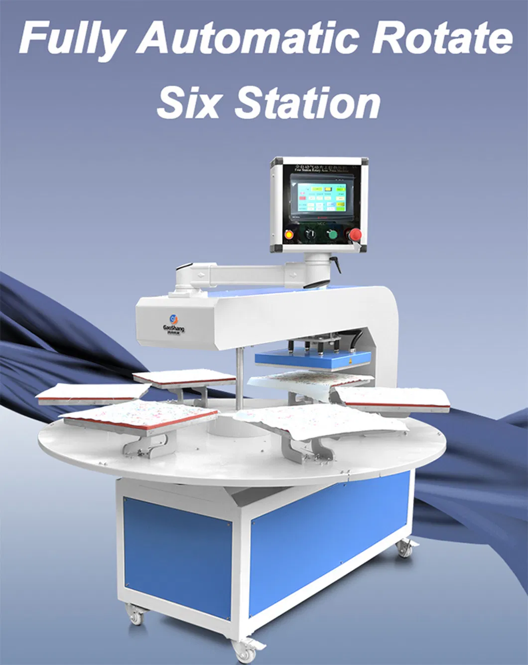 Industrial Rotary Heat Transfer Machine